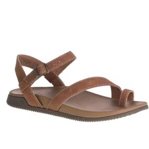 Chaco Women's Brown Leather Tulip Sandals Size 7